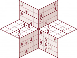 Sudoku 3D Star puzzle